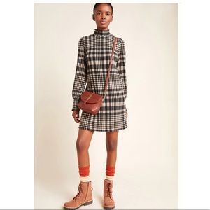 NWT Anthropologie Montague Plaid Tunic